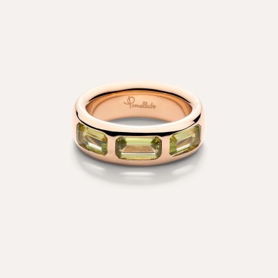 Anello Iconica 3 Peridoti [b2af7327]