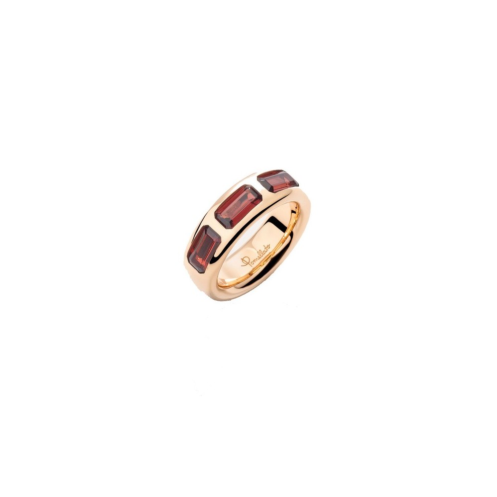 Anello Iconica 3 Granati Piropo [ba74f69d]