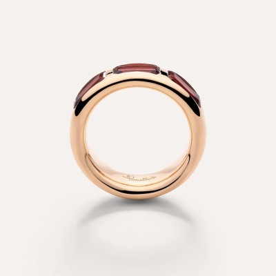 Anello Iconica 3 Granati Piropo [6352b590]