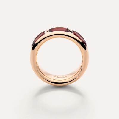 Anello Iconica 3 Granati Piropo [6352b590]