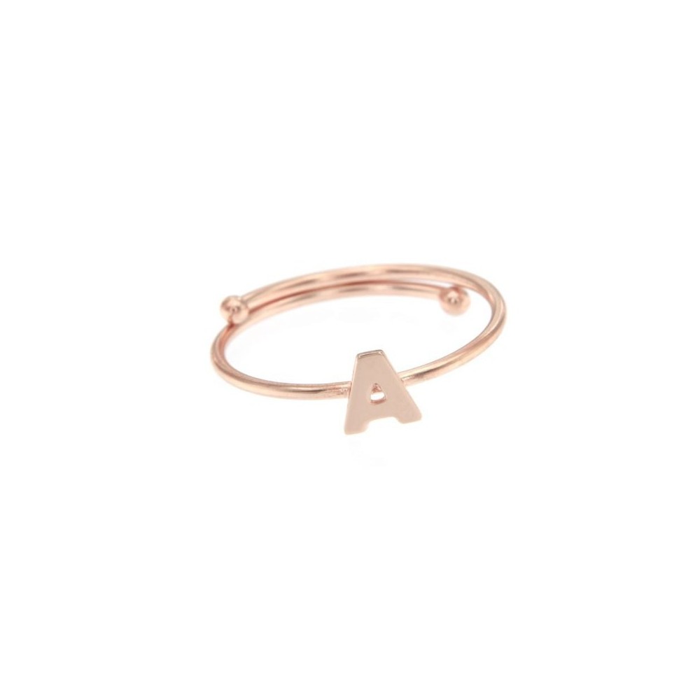 Anello regolabile lettera A [16f3a197]