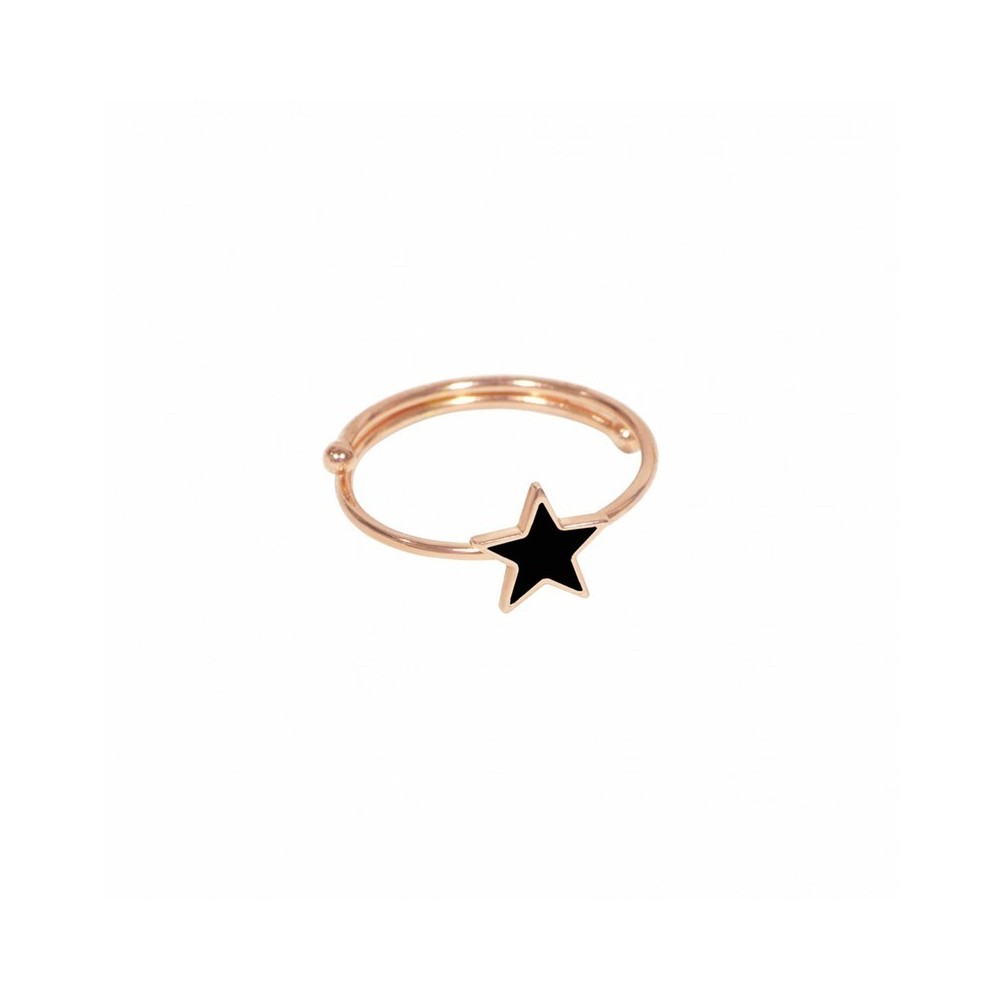 Anello stella nera [42f17931]