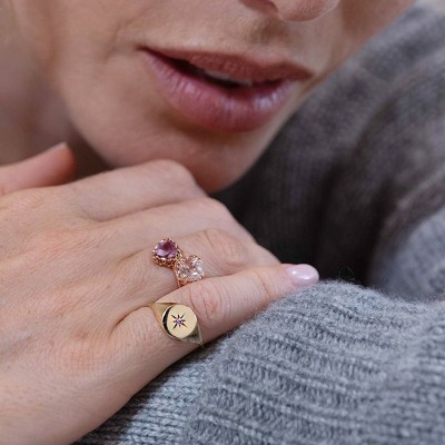 Anello Chevalier Zaffiro rosa [3460819d]