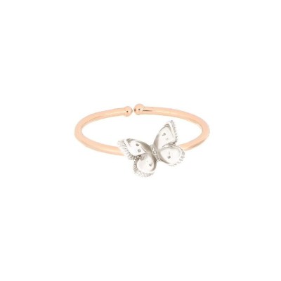 Anello Farfalla oro 18kt bianco [a7ef4b58]