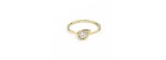 Anello castone goccia diamante bianco [bb2958c5]