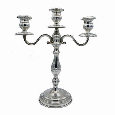 Candelabro 3 fiamme Argento 800 [a6df82dd]