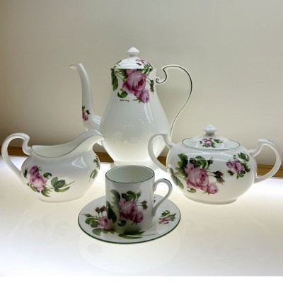 Set caffè 15 pezzi English Rose [ca5b7984]
