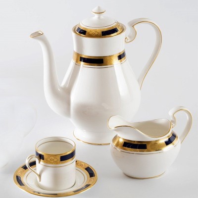 Set caffè e tè Aynsley Empress Cobalt [7b89eaff]