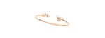 Bracciale Farfalla oro rosa 9k Diamanti [89408d33]