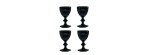 Bicchieri Harcourt Darkside Set 4pz [484e6c2a]