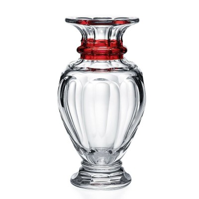 Vaso Harcourt Balustre Rosso 32cm [4f5f16c5]