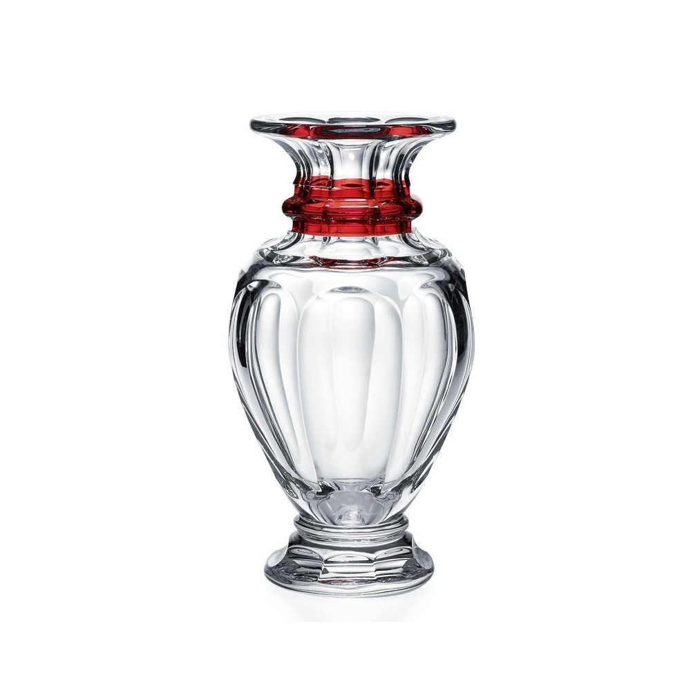 Vaso Harcourt Balustre Rosso 32cm [4f5f16c5]