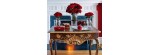 Vaso Harcourt Balustre Rosso 32cm [b1e3049e]