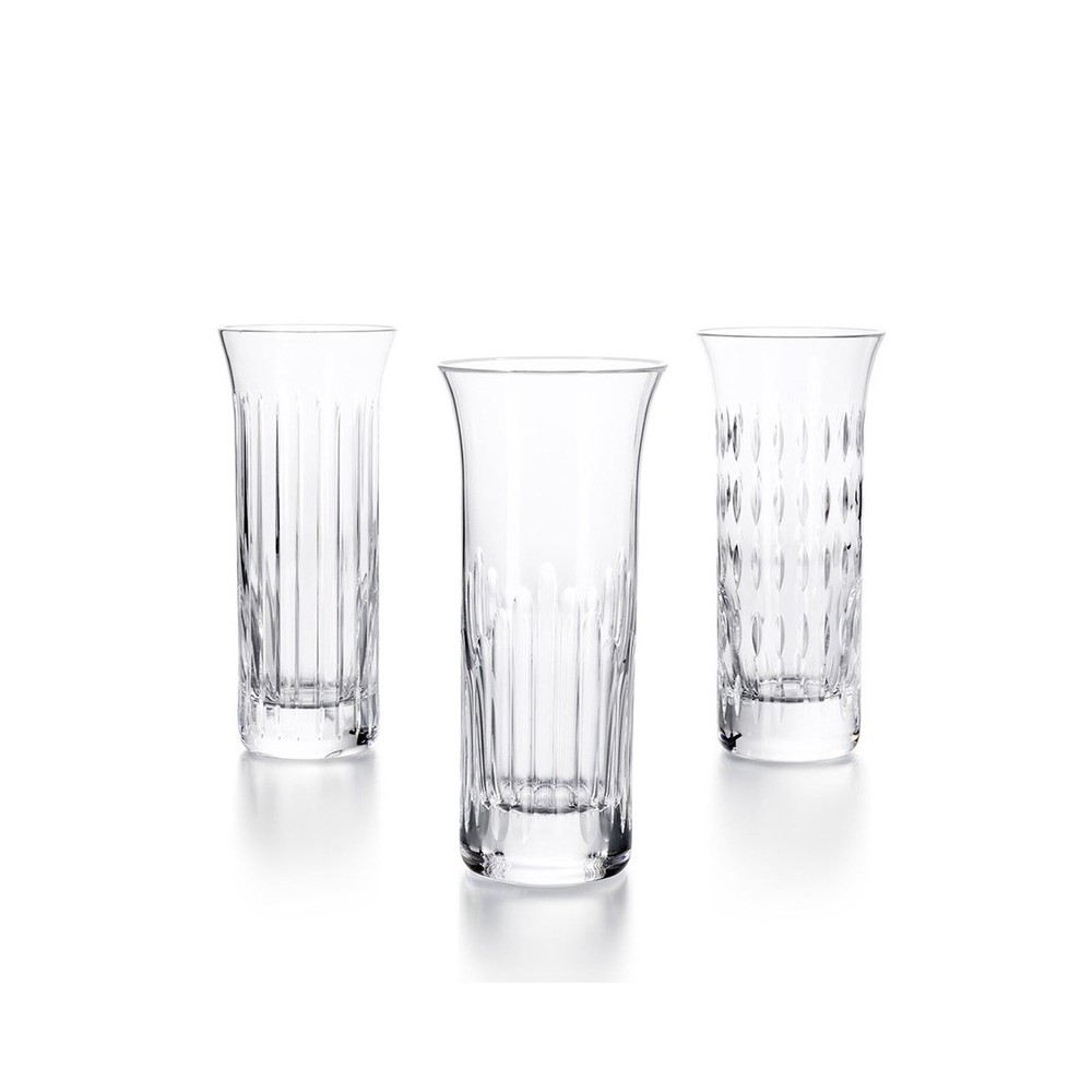 Baccarat Set 3 Vasi Flora [fe8f6894]