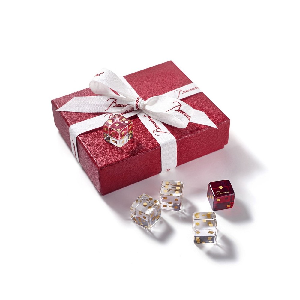 Dadi - Confezione da 5pz in Cristallo Baccarat [38b3603a]