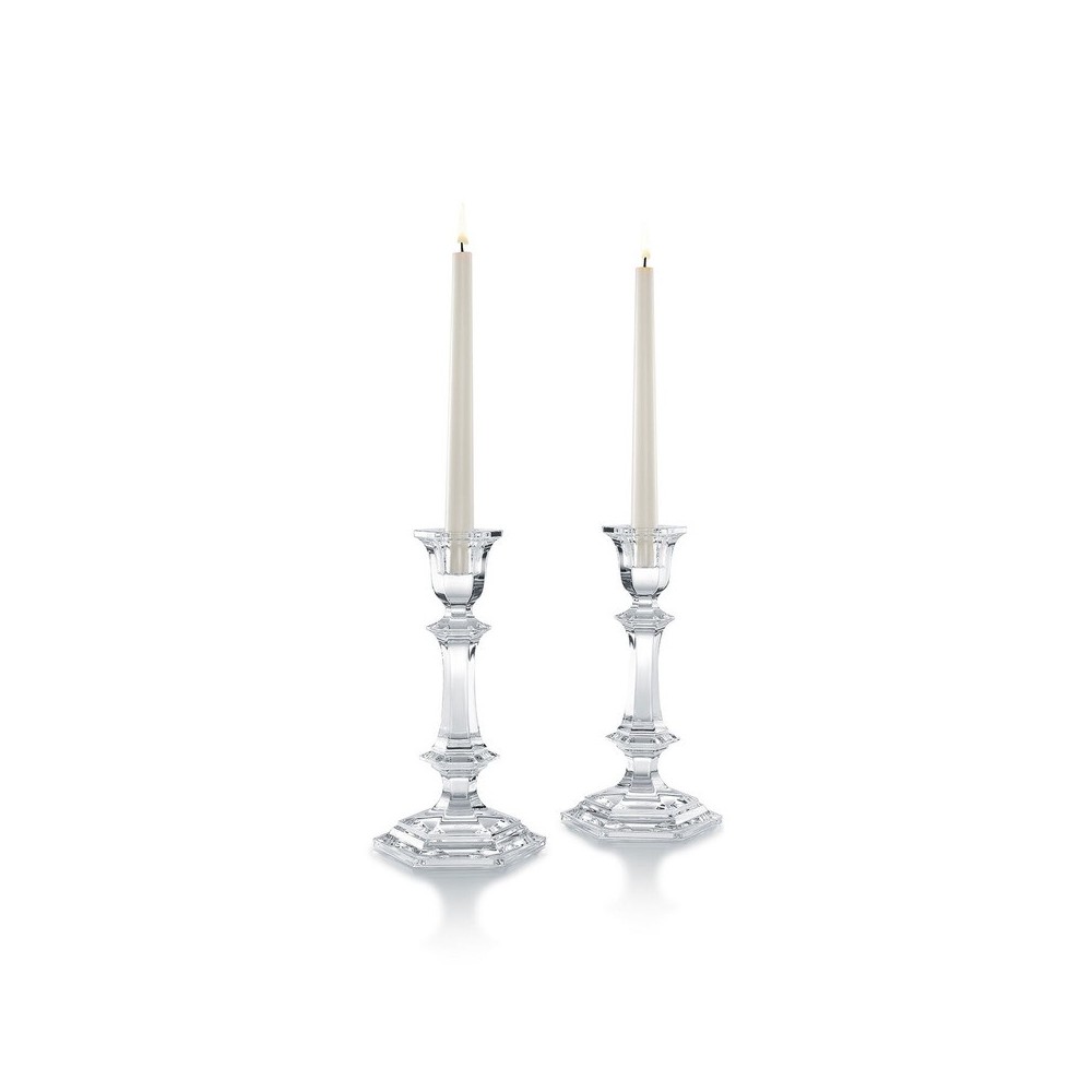 Coppia Candelieri Baccarat Harcourt [43e25018]