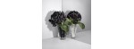 Vaso Ovale Eye in Cristallo Nero, 15cm [54dc69b1]