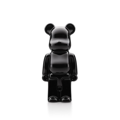 Bear Black Standing 14cm [ce121b31]