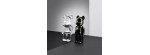 Bear Black Standing 14cm [a0299938]