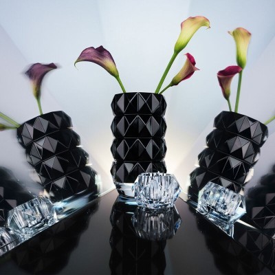 Set 2 Portacandele Louxor Trasparente [a43f1101]