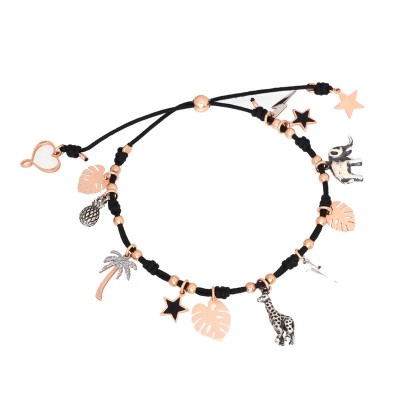 Bracciale nodi nylon Africa [7446d728]