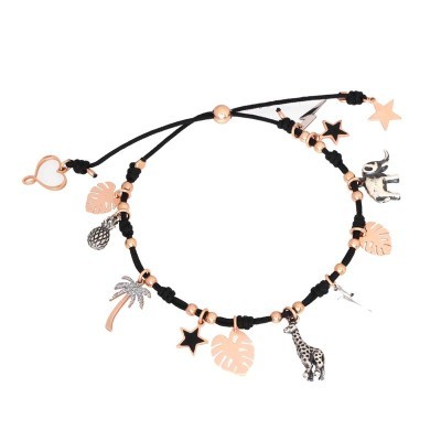Bracciale nodi nylon Africa [7446d728]