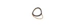 Anello Bolla a filo e diamanti neri [9fc362f2]