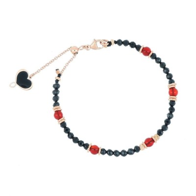Bracciale Spinellio e Corniola [c5410bb8]