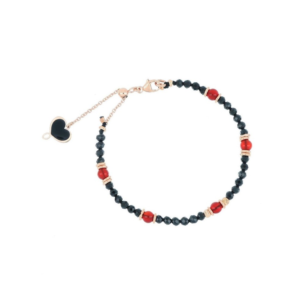 Bracciale Spinellio e Corniola [c5410bb8]