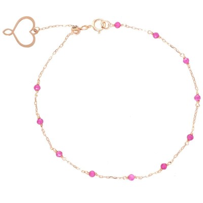 Bracciale oro 18kt rubellite [2c04be0b]