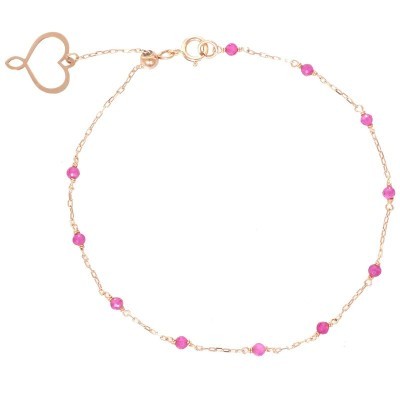 Bracciale oro 18kt rubellite [2c04be0b]