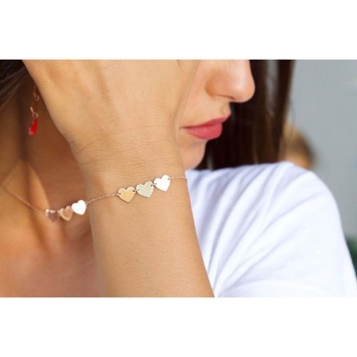 Bracciale Stringimi 3 Cuori Vicini [3ee5d107]