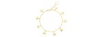Bracciale con stelle marine oro giallo [9a175f22]
