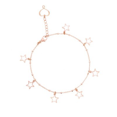 Bracciale catena con 7 stelle pendenti [8850530e]