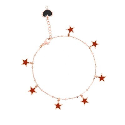 Bracciale Stelle mignon bordeaux [0ffc8b0f]