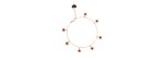 Bracciale Stelle mignon bordeaux [0ffc8b0f]