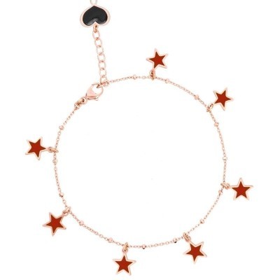Bracciale Stelle mignon bordeaux [0ffc8b0f]