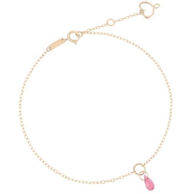 Bracciale Drops oro 18kt goccia Tormalina rosa [15f9479a]