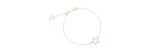 Bracciale Etoile oro 18kt stella diamanti [7bf3d51c]