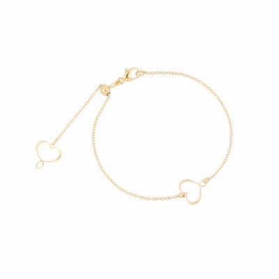 Bracciale con cuore M&S giallo [b5213ead]