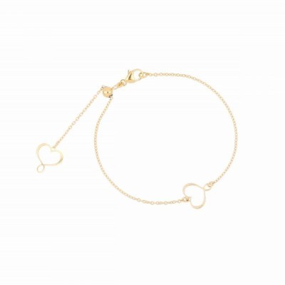 Bracciale con cuore M&S giallo [b5213ead]
