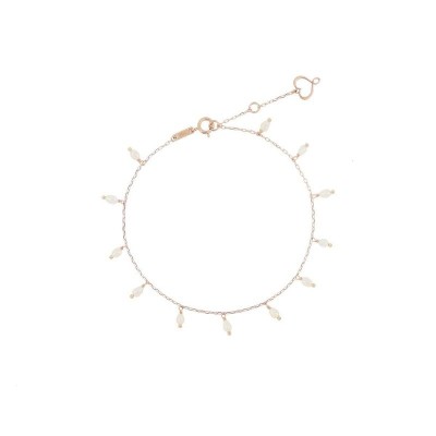 Bracciale oro rosa 18kt con perle mignon [a4302edc]