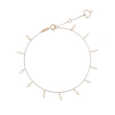 Bracciale oro rosa 18kt con perle mignon [a4302edc]