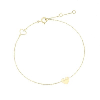 Bracciale oro giallo 18kt cuore Petit [85d540b4]