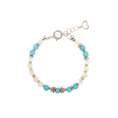 Bracciale Luna e Aulite turchese Tancredi [717c234e]