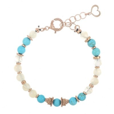 Bracciale Luna e Aulite turchese Tancredi [a85a6043]