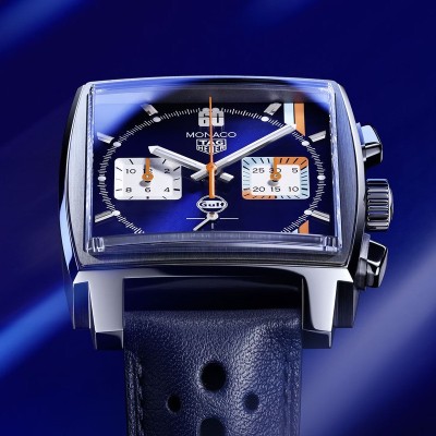 Orologio Monaco Gulf 39mm Blu [4304e506]