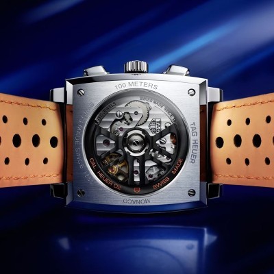 Orologio Monaco Gulf 39mm Blu [f4192402]