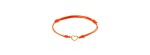 Bracciale Cordino cuore filo Oro Giallo 18kt [9f8b0b23]