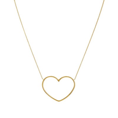 Collana con Cuore a filo in canna vuota [53547448]
